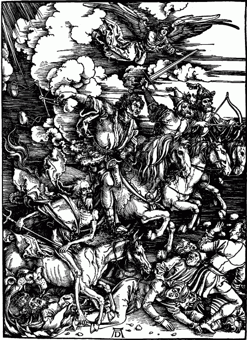 DURER S PRINT,16,GER,THE FOUR RIDERS OF THE APOCALYPSE.gif